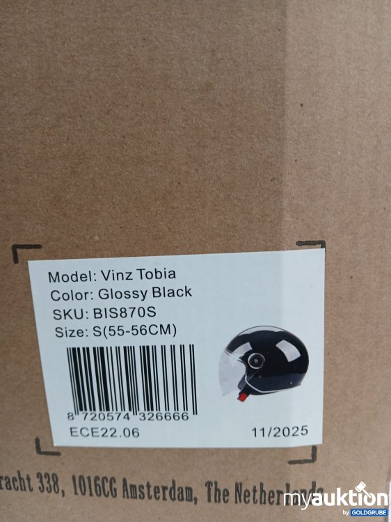 Artikel Nr. 995250 Artikel Nr. 995250: VINZ Helmets Motorradhelm Größe S