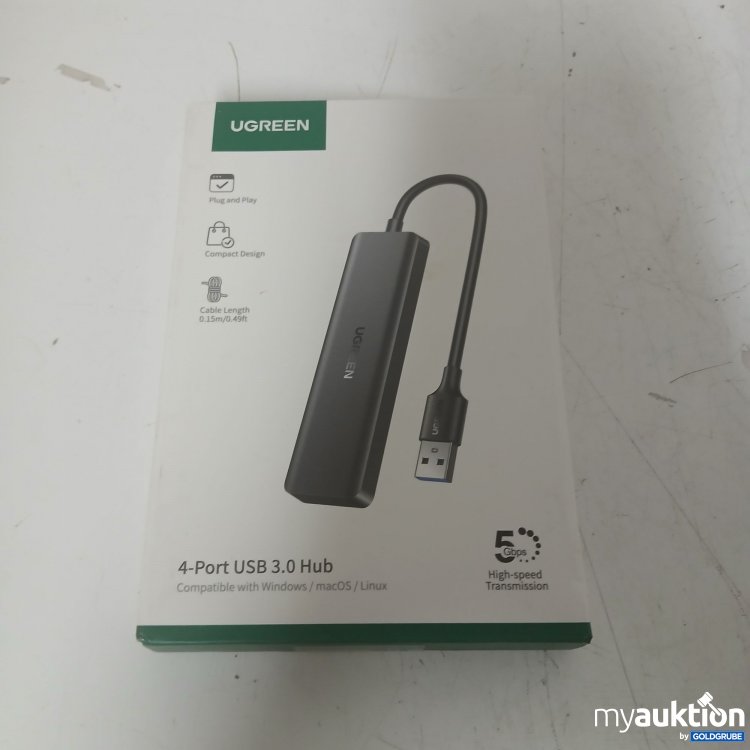 Artikel Nr. 399251 Artikel Nr. 399251: Ugreen 4-Port USB 3.0 Hub