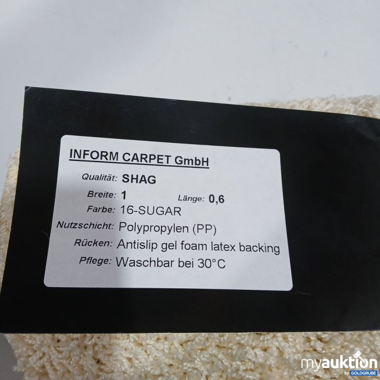 Artikel Nr. 442251: Inform Carpet Badteppich Shag Beige