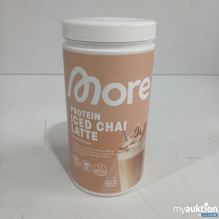 Artikel Nr. 460251 Artikel Nr. 460251: More Protein Iced Chai Latte Original Taste 500g