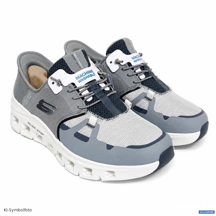 Artikel Nr. 464251 Artikel Nr. 464251: Skechers Glide-Step Pro Herren Sneaker Grau Größe 45