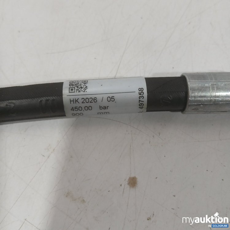 Artikel Nr. 468251 Artikel Nr. 468251: Haberkorn Hydraulikschlauch 900 mm 450 bar V47803