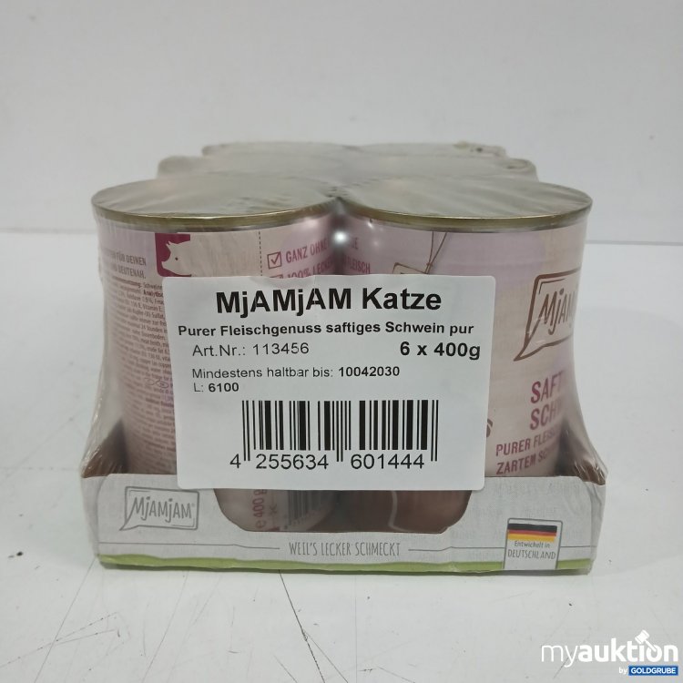 Artikel Nr. 472251 Artikel Nr. 472251: MjAMjAM Katze 6 x 400 g