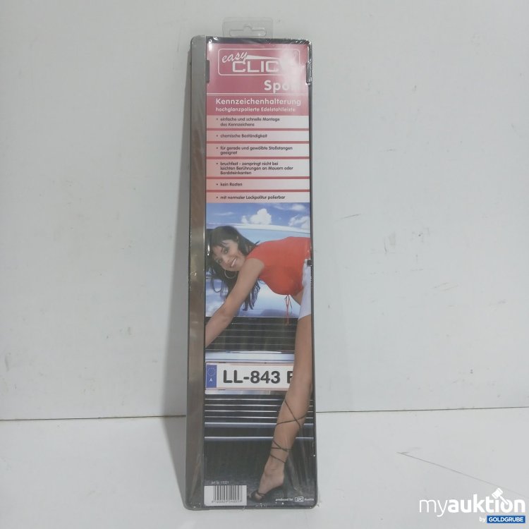 Artikel Nr. 526251: easy CLIC Sport Kennzeichenhalterung 11021