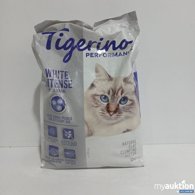 Artikel Nr. 809251: Tigerino Performance white Intense Natural clay clumping Litter 12L