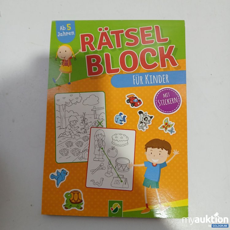 Artikel Nr. 858251: Rätselblock für Kinder