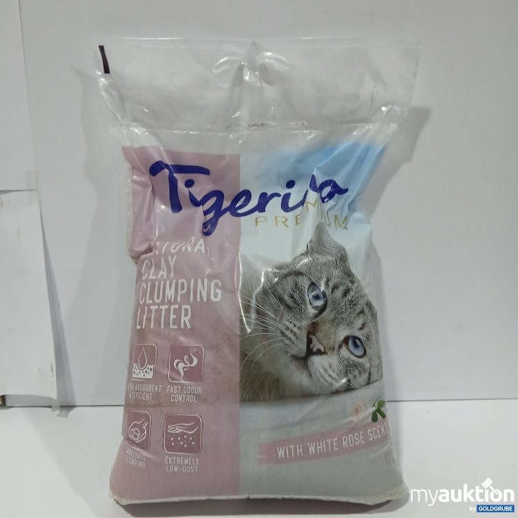 Artikel Nr. 885251: Tigerino Premium Katzenstreu with White Rose scent  12kg