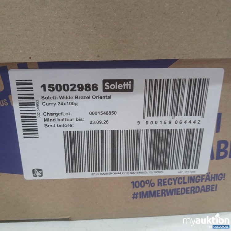 Artikel Nr. 940251 Artikel Nr. 940251: Soletti Wilde Brezel Oriental Curry abgelaufen