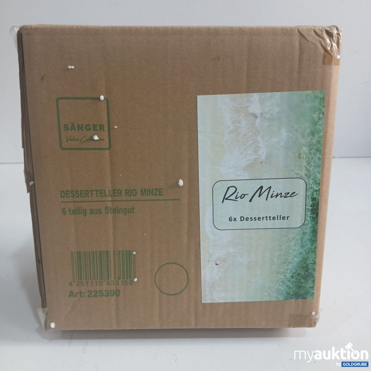 Artikel Nr. 960251: Sänger Value Collection Desertteller Rio Minze 6tlg. aus Steingut 