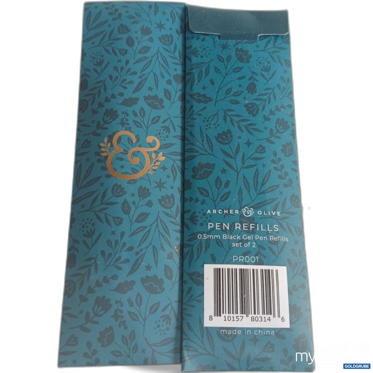 Artikel Nr. 964251: Archer Olive Pen Refills 0,5mm black set of 4 