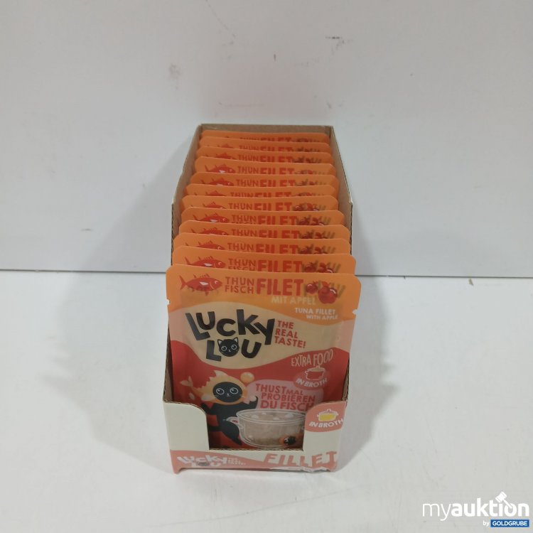 Artikel Nr. 973251: Lucky Lou Extra Food Thunfischfilet mit Apfel 12×70g