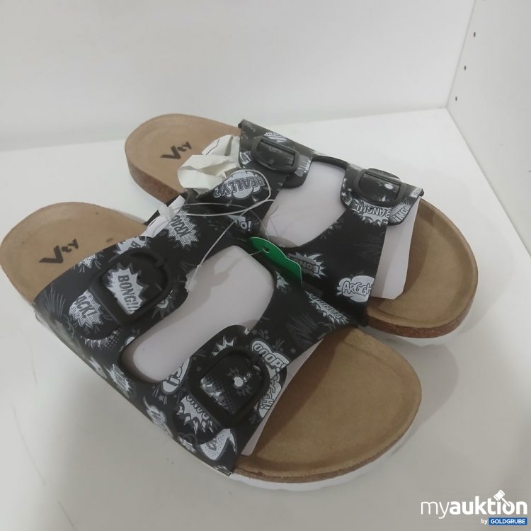 Artikel Nr. 990251: Vty Sandalen Schwarz/Weiß