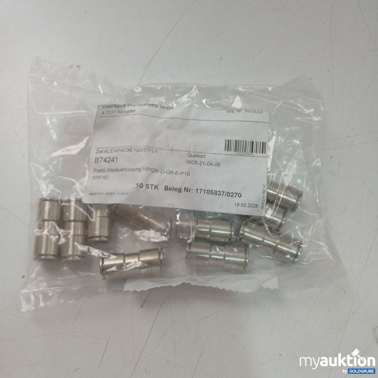 Artikel Nr. 993251: Festo Steckverbindung B74241 10Stk