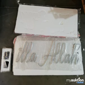 Auktion LED Schild "La Ilaha Illa Allah" 2x 80x40cm