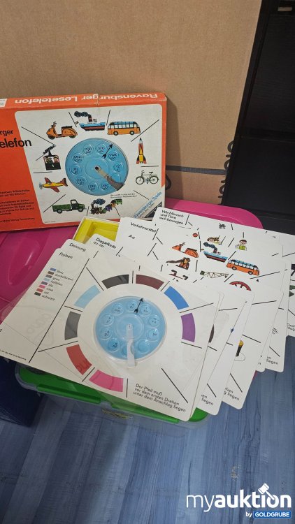 Artikel Nr. 394252 Artikel Nr. 394252: Ravensburger Lesetelefon aus dem Jahr 1970