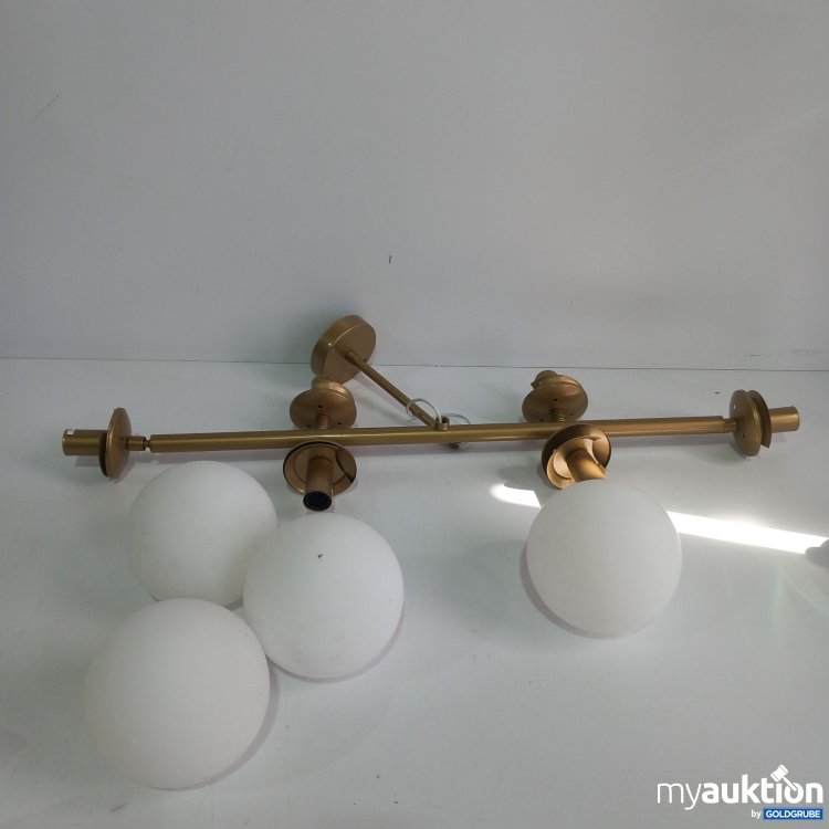Artikel Nr. 440252 Artikel Nr. 440252: Deckenlampe 90cm mit 4 Gläsern lt. Foto
