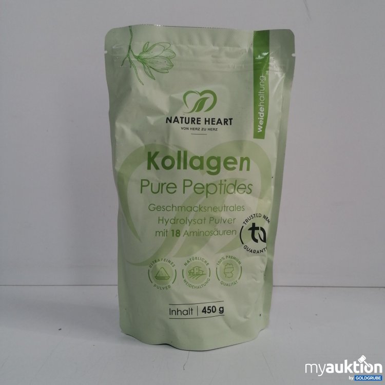 Artikel Nr. 844252 Artikel Nr. 844252: Nature Heart Kollagen Pure Peptides 450g