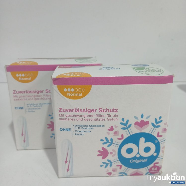 Artikel Nr. 845252 Artikel Nr. 845252: O.b. Original Tampons je 64Stk