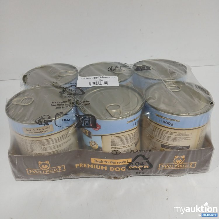 Artikel Nr. 873252: Wolfsblut Cold River Forelle + Süßkartoffeln 6x800g