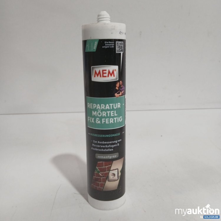 Artikel Nr. 876252 Artikel Nr. 876252: Mem Reperatur Mörtel fix&fertig zementgrau 300ml