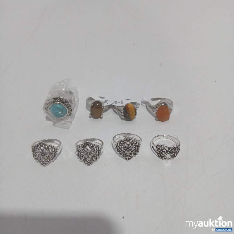Artikel Nr. 911252: Diverse Ringe 8 Stück 