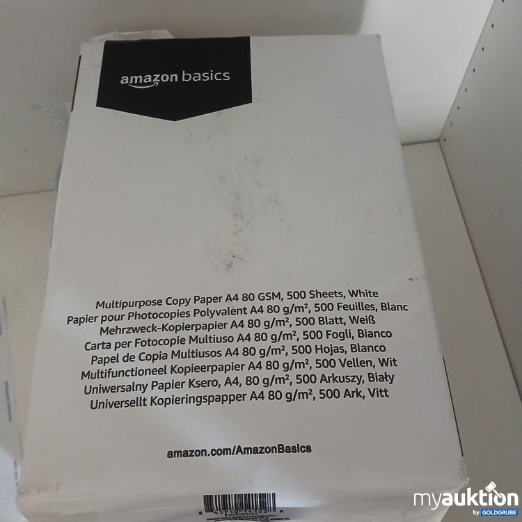 Artikel Nr. 921252: Amazon Basics Kopierpapier A4 80 g/m² 4x500 Blatt