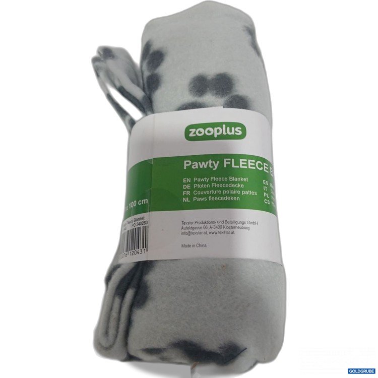 Artikel Nr. 930252 Artikel Nr. 930252: zooplus Pawty Fleece Blanket 100 cm