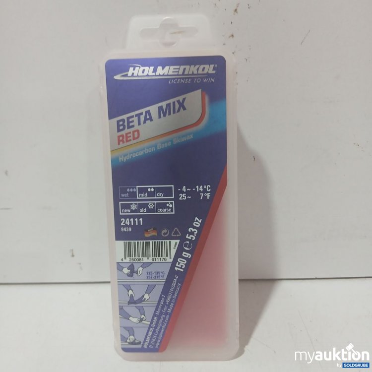 Artikel Nr. 933252 Artikel Nr. 933252: HOLMENKOL BETA MIX RED Skibewachs