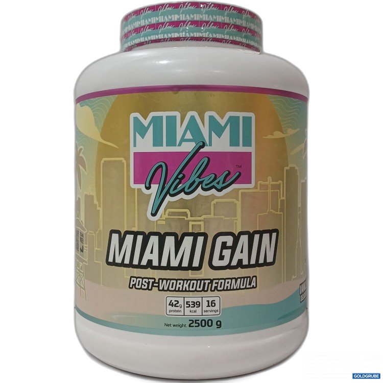 Artikel Nr. 955252: Miami Vibes Miami Gain Protein Vanille je 2500g