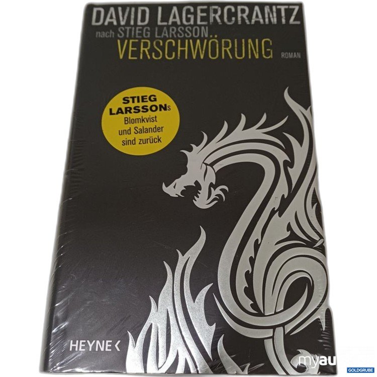 Artikel Nr. 957252: David Lagercrantz Verschörung Roman