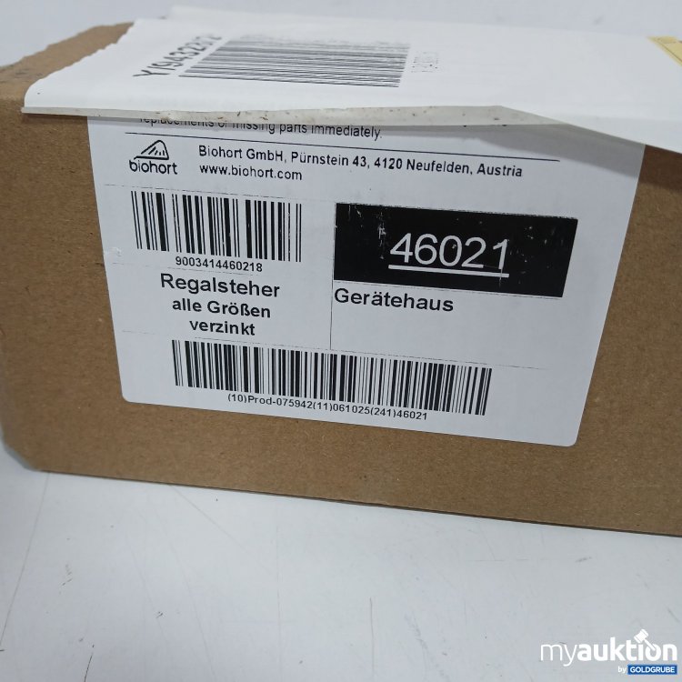 Artikel Nr. 961252: Regalsteher alle Größen verzinkt  2stk 46021 Gerätenhaus 
