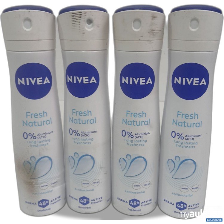 Artikel Nr. 981252 Artikel Nr. 981252: Nivea Women Deospray Natural Fresh 0% 4Stk