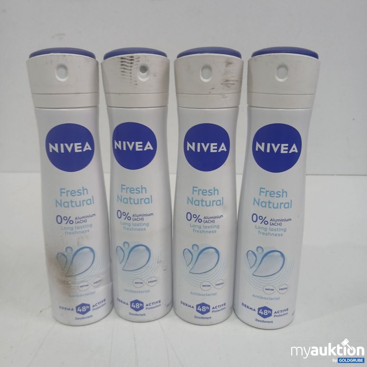 Artikel Nr. 981252 Artikel Nr. 981252: Nivea Women Deospray Natural Fresh 0% 4Stk