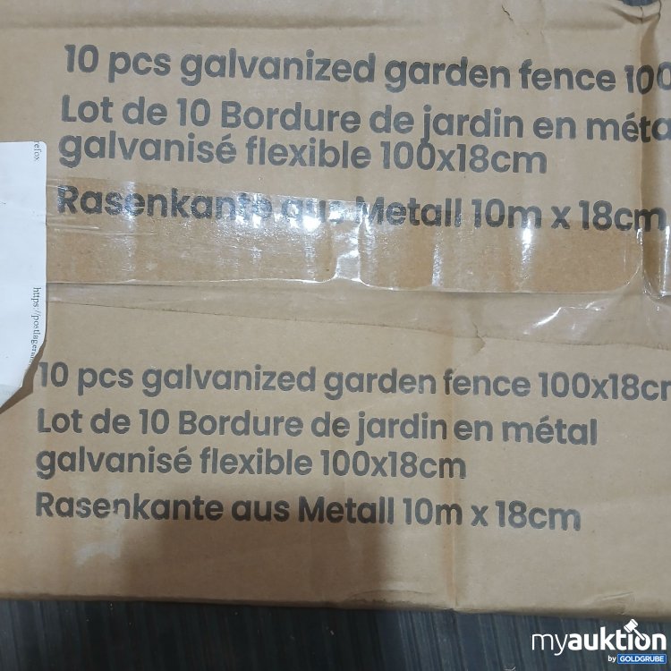 Artikel Nr. 988252 Artikel Nr. 988252: Vounot Rasenkante aua Metall 10mx18cm
