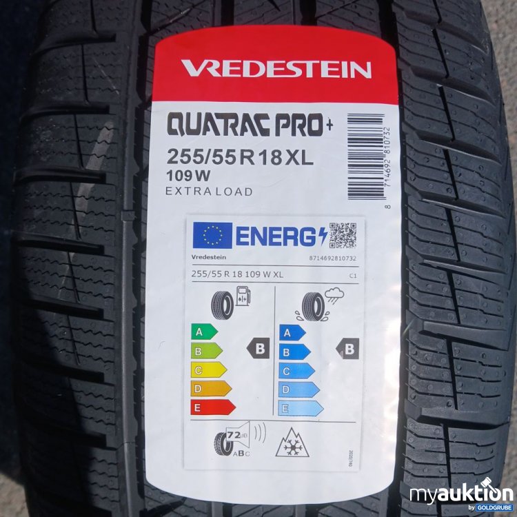 Artikel Nr. 447253 Artikel Nr. 447253: Vredestein Quatrac Pro+ 255/55 R 18 XL 109W