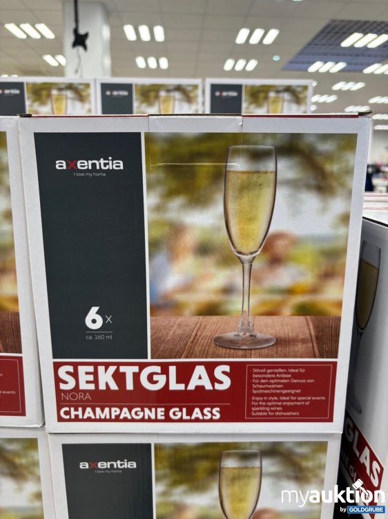 Artikel Nr. 450253 Artikel Nr. 450253: axentia 6 x Sektglas Nora ca. 160 ml