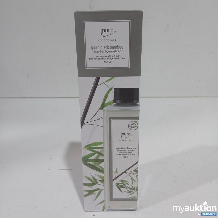 Artikel Nr. 526253: ipuro black bamboo Raumduft Nachfüllflasche 500 ml