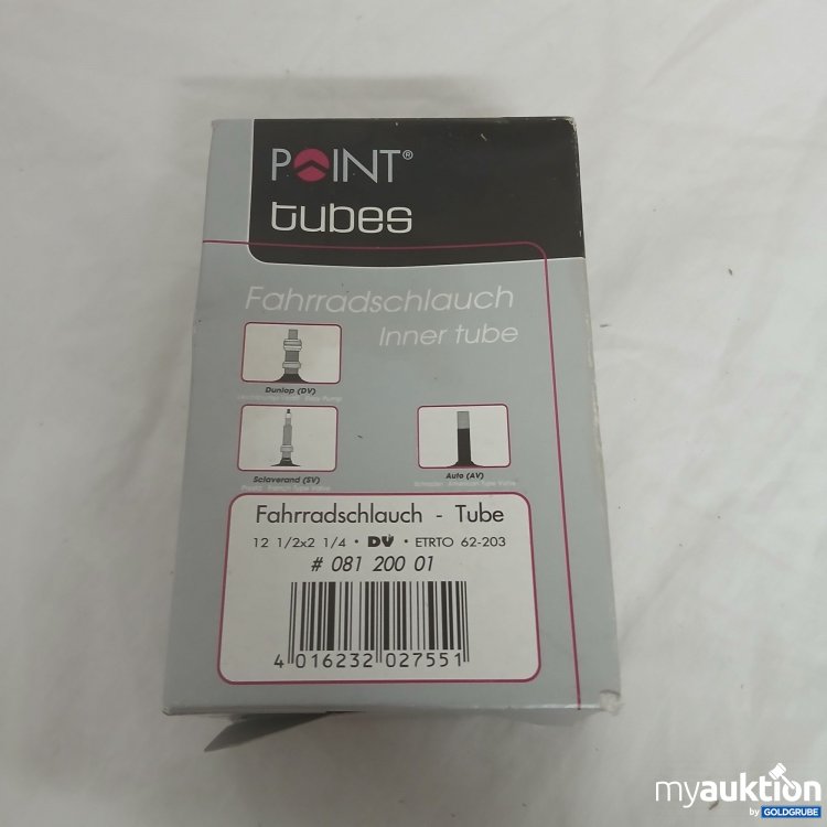 Artikel Nr. 817253 Artikel Nr. 817253: Point Tubes Fahrradschlauch 08120001