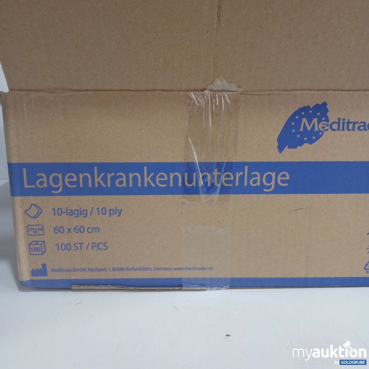Artikel Nr. 832253 Artikel Nr. 832253: Meditrade Lagenkrankenunterlagen 10lagig 60x60cm 100Stk