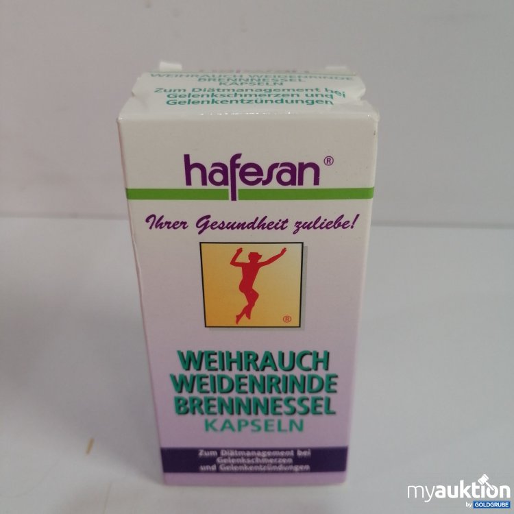 Artikel Nr. 850253: Hafersan Weihrauch, Weidenrinde, Brennnessel Kapseln 60 Stk