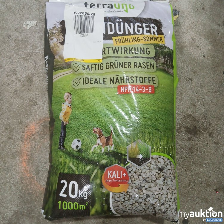 Artikel Nr. 857253 Artikel Nr. 857253: TerraUno Rasendünger 20kg