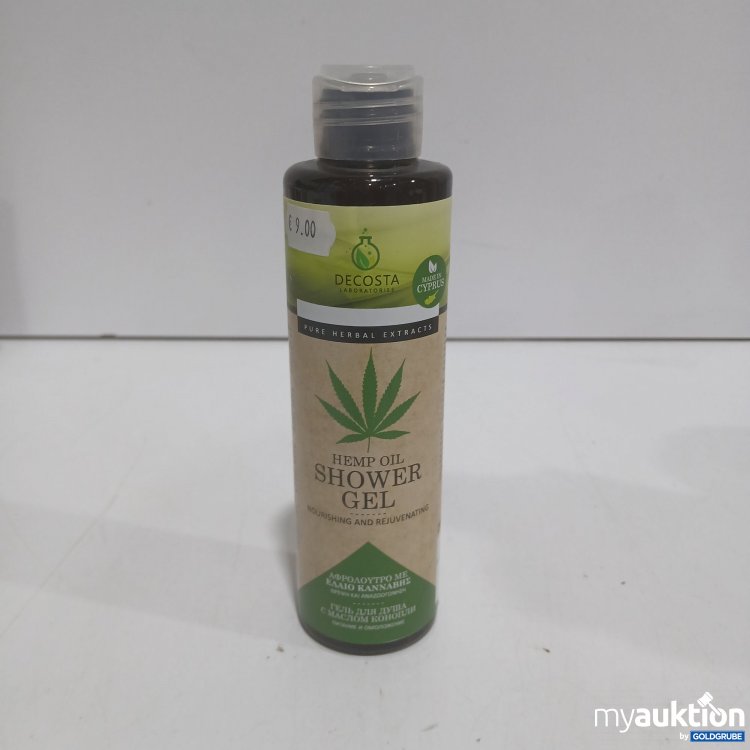 Artikel Nr. 884253: Decosta Hemp Oil Shower Gel 250ml