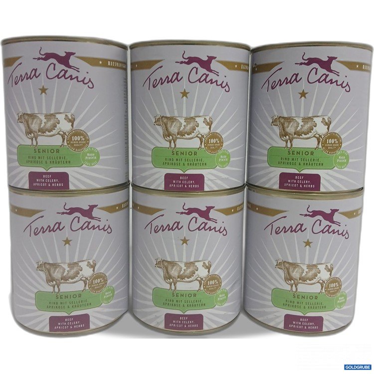 Artikel Nr. 898253 Artikel Nr. 898253: Terra Canis Senior Hundefutter Beef with Celery, Apricot & Herbs 6x800g