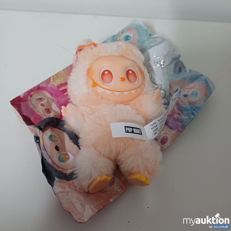 Artikel Nr. 917253: Pop Mart Labubu Taschenanhänger, ca.17cm, Pfirsichfarben