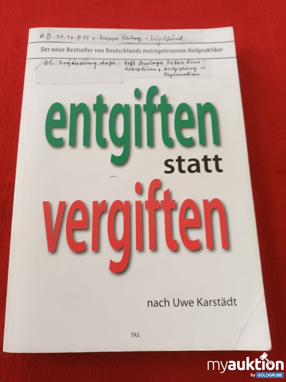 Artikel Nr. 923253: Entgiften statt vergiften