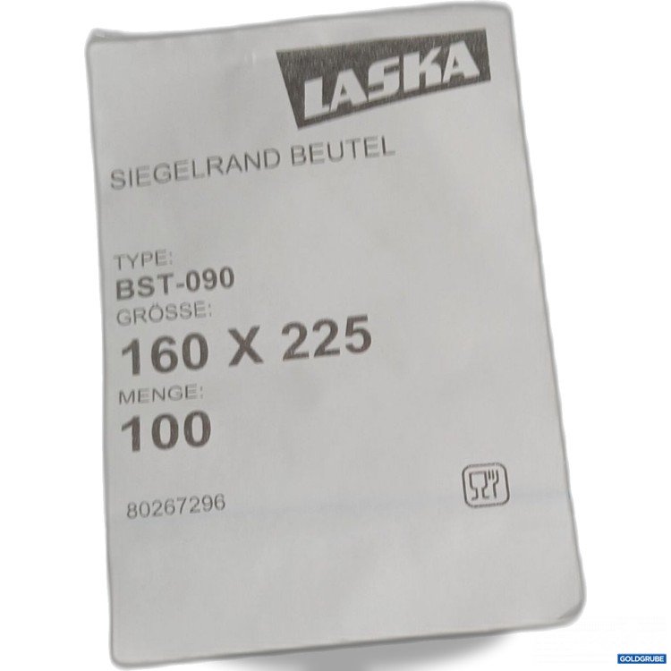 Artikel Nr. 960253: Laska Siegelrand Beutel 160x225 100Stk 