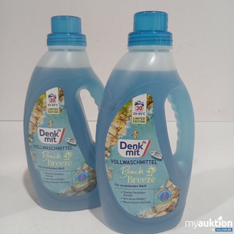 Artikel Nr. 972253: Denk mit Vollwaschmittel Beach Breeze je 1,5L 