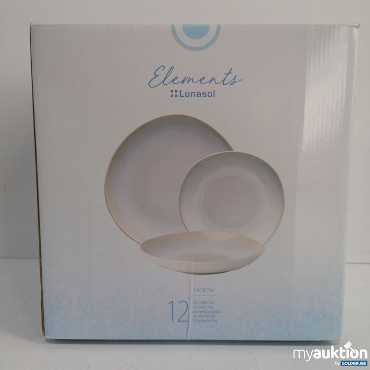 Artikel Nr. 340254 Artikel Nr. 340254: Elements Lunasol 12 tlg. Teller Set