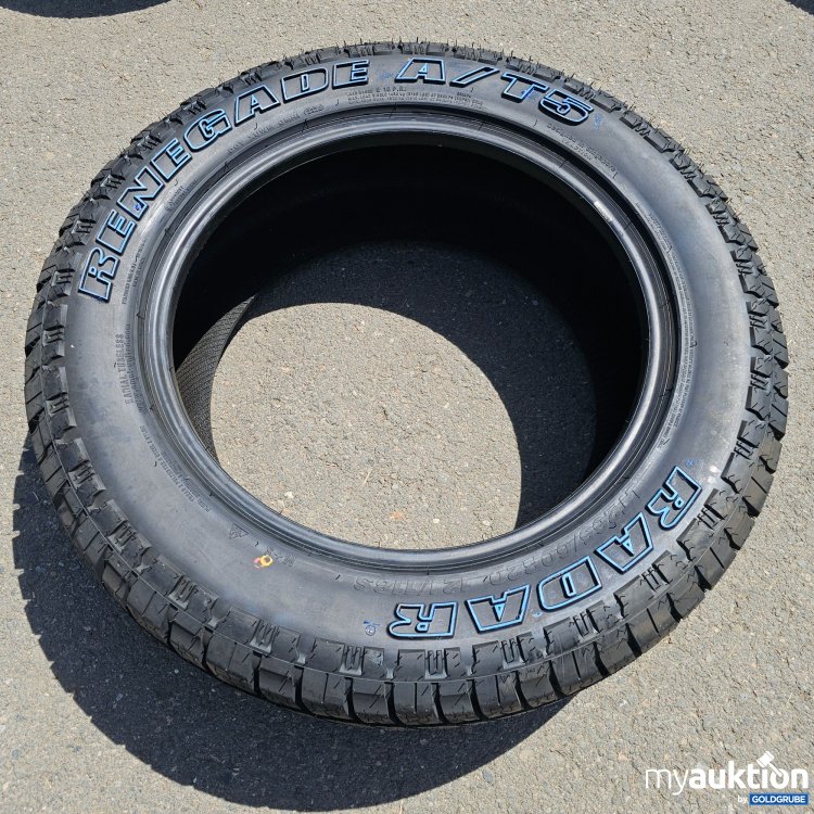 Artikel Nr. 439254 Artikel Nr. 439254: Radar Tyres Renegade A/T5 LT265/60R20 121/118S (OWL)