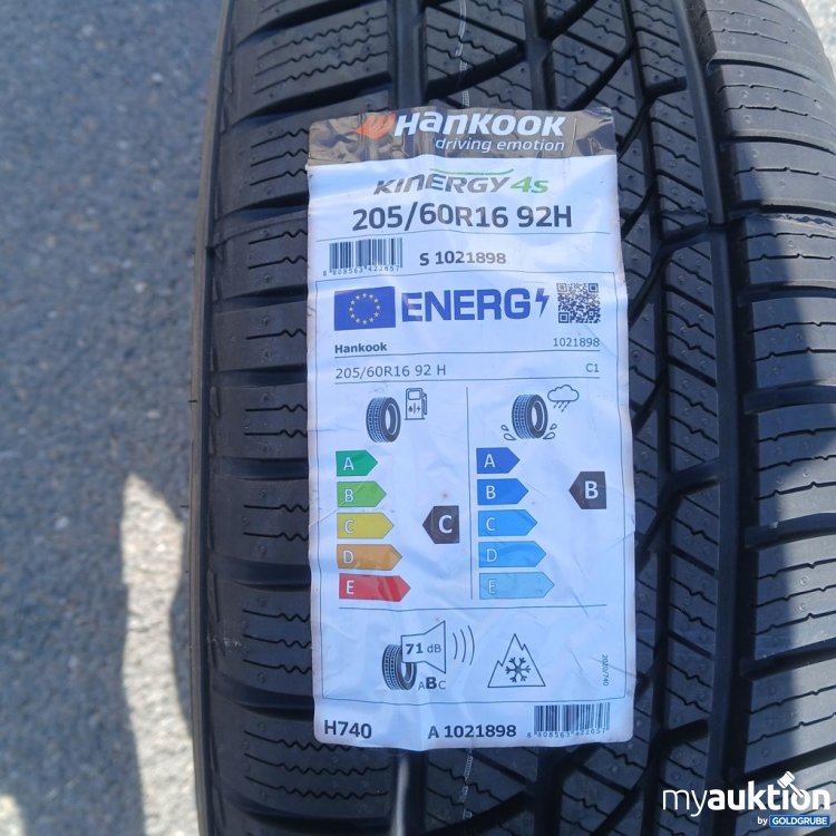 Artikel Nr. 447254 Artikel Nr. 447254: Hankook Kinergy 4S 205/60 R16 92H